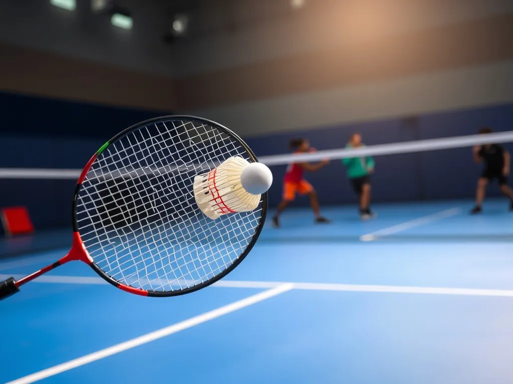 Zasady gry w badmintona – jak grać i zdobywać punkty?